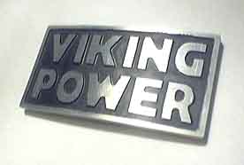 viking power belt Buckle