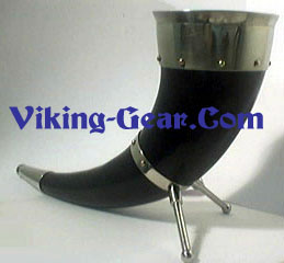 viking table top drinking horn