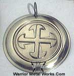 runic Saxon Hooked Cross3 symbol pendants medallions