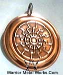 runic sonnenrad symbol pendants medallions