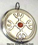 Rune of Power Gemstone Medallion