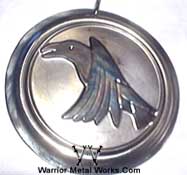 raven huge pendant