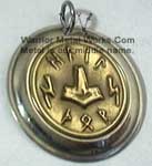 runic hail thor symbol pendants medallions