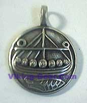 Ancient Viking Ship pendant