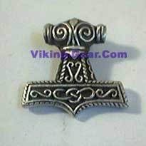 viking ancient thor hammer pendant