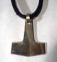Bronze Thor hammer Pendant