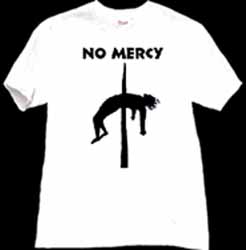 no mercy impaled tshirt