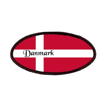 danish danske flag patches