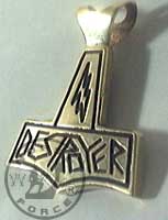 bronze thor destroyer hammer pendant